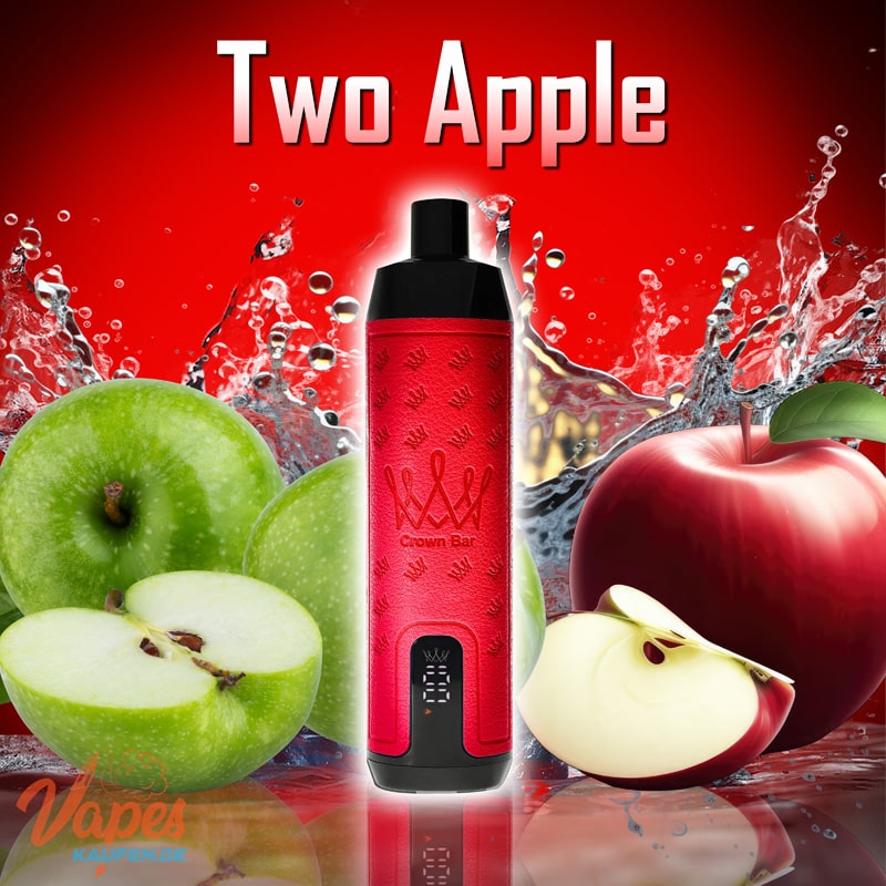 Al Fakher 15000 two apple doppel-apfel
