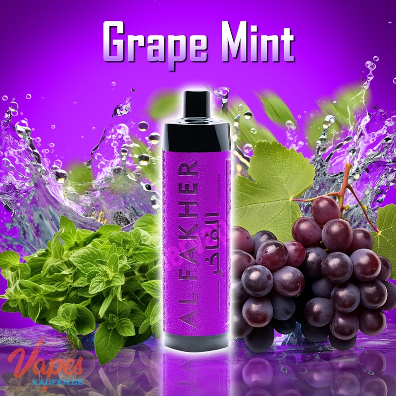 al fakher 8000 vape grape mint