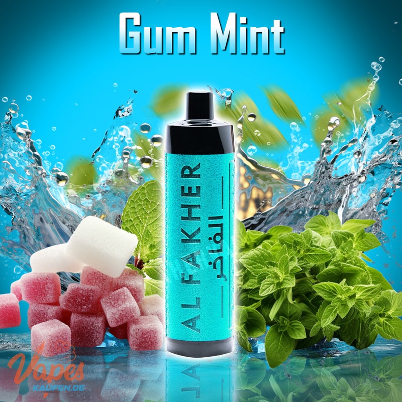 al fakher 8000 vape gum mint