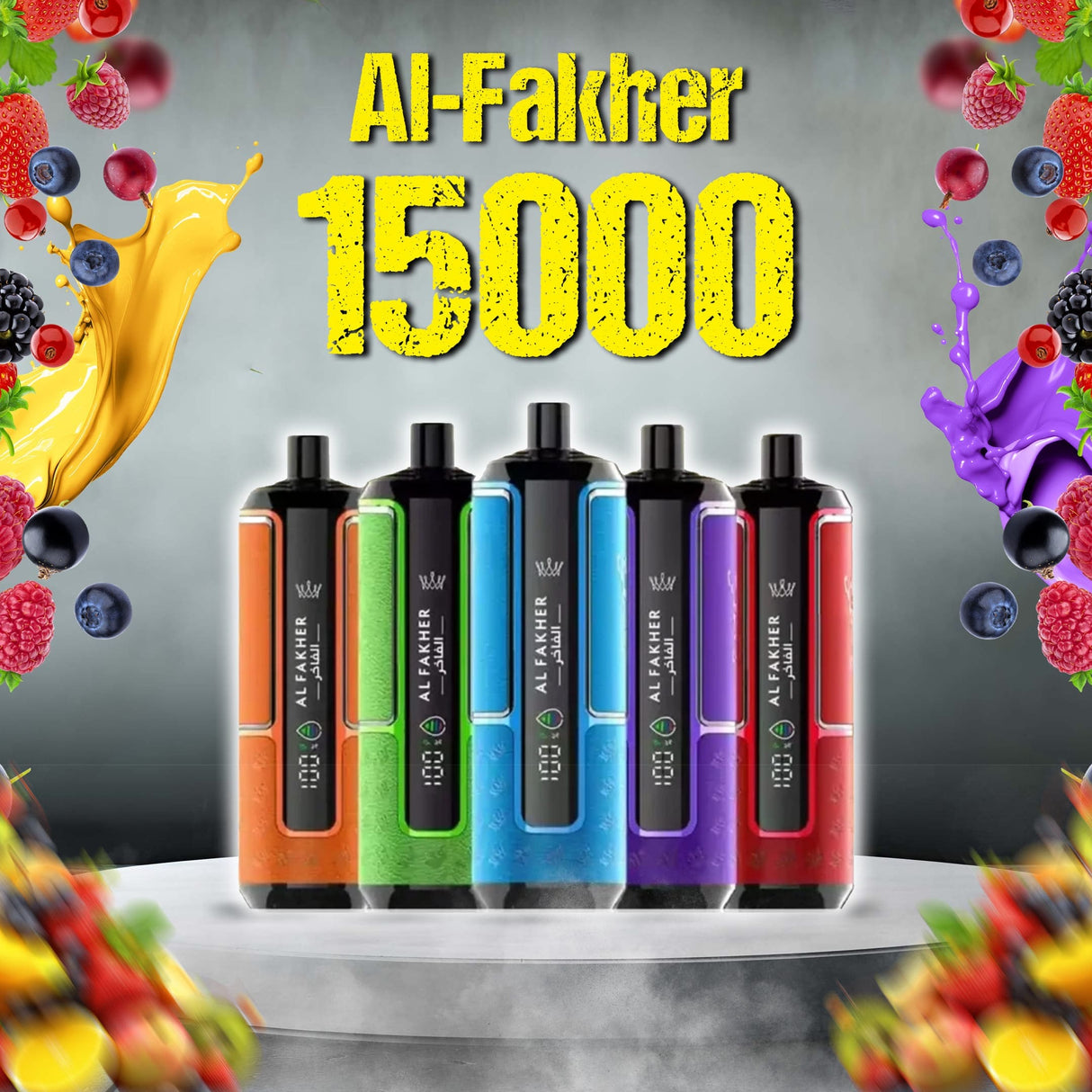 Al-Fakher Crown Bar Hypermax 15.000