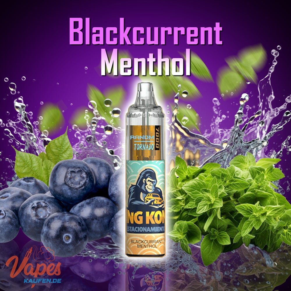 tornado BLACKCURRANT MENTHOL 7000