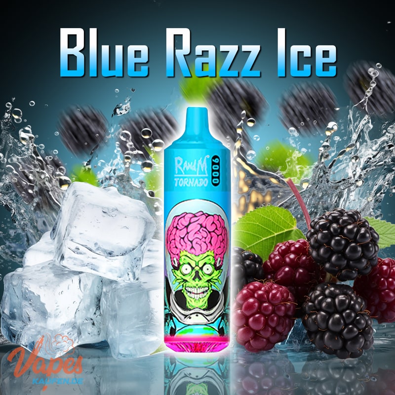 BLUE RAZZ ICE 9000