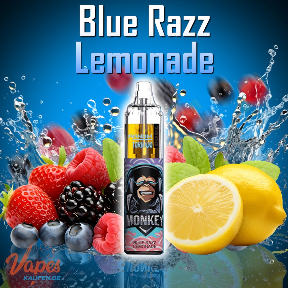 tornado BLUE RAZZ LEMONADE 7000