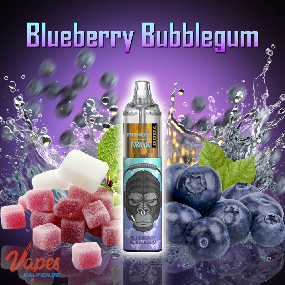 tornado BLUEBERRY BUBBLEGUM 7000