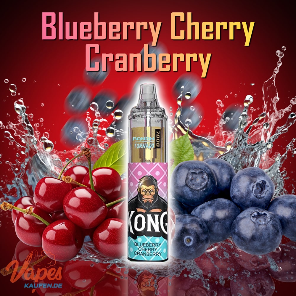 Tornado BLUEBERRY CHERRY CRANBERRY 7000