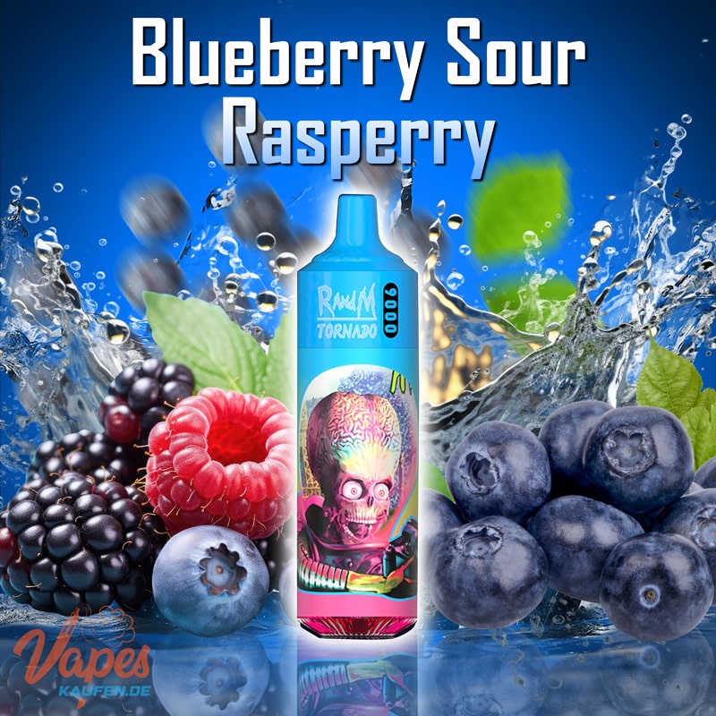 BLUEBERRY SOUR RASPBERRY 9000