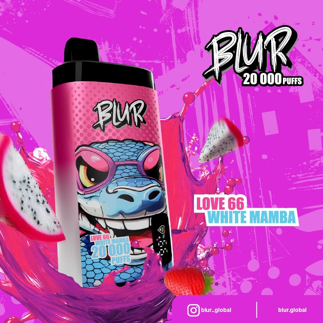 Blur Vape 20000 love 66 white mamba