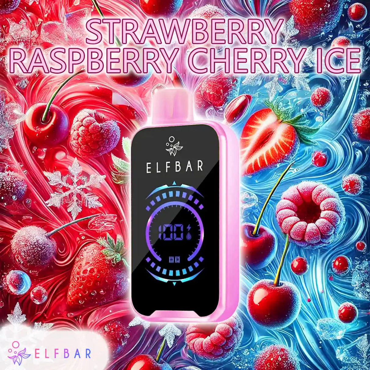 Elfbar FS 18.000 Strawberry Raspberry Cherry Ice