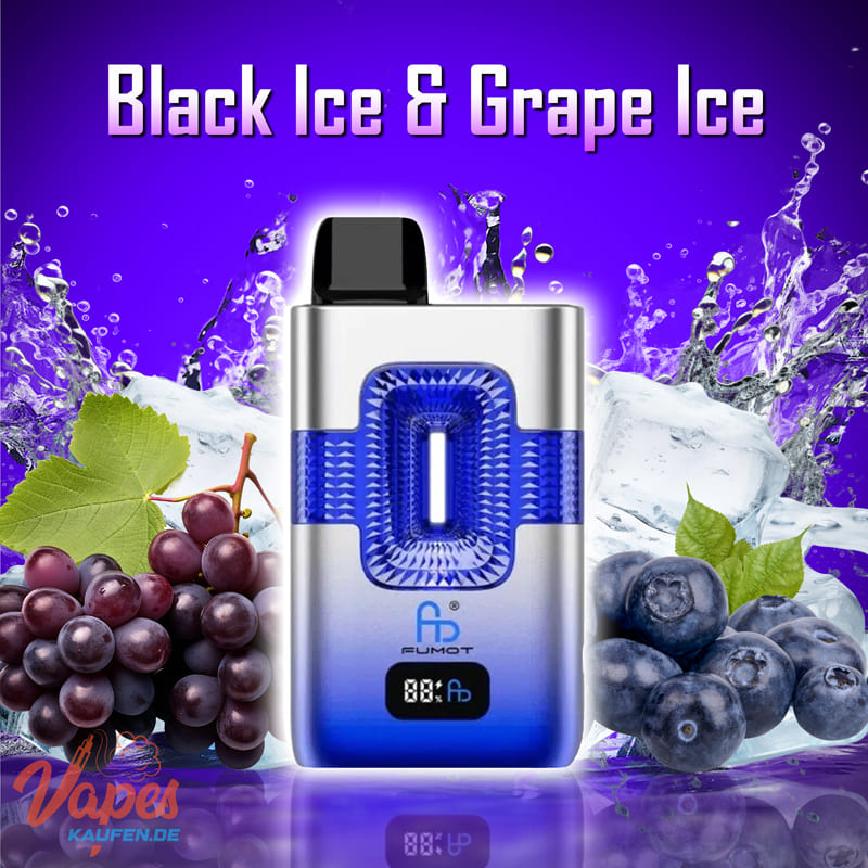 Fumot Randm 2in1 50k Black Ice & Grape Ice
