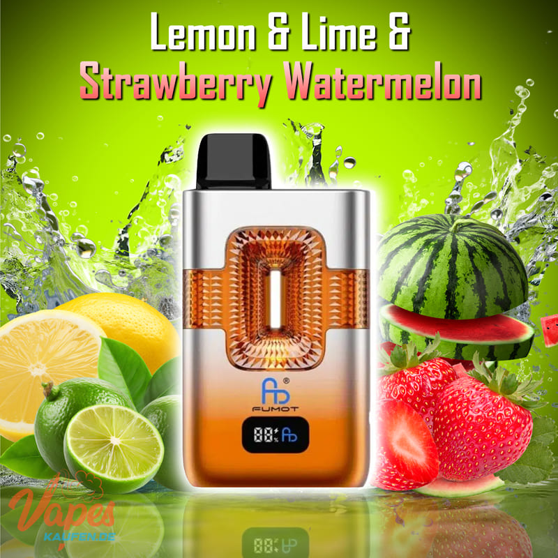 Fumot Randm 2in1 50k Lemon Lime & Strawberry Watermelon