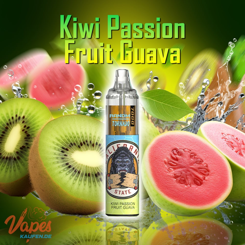 tornado KIWI PASSION FRUIT GUAVA 7000
