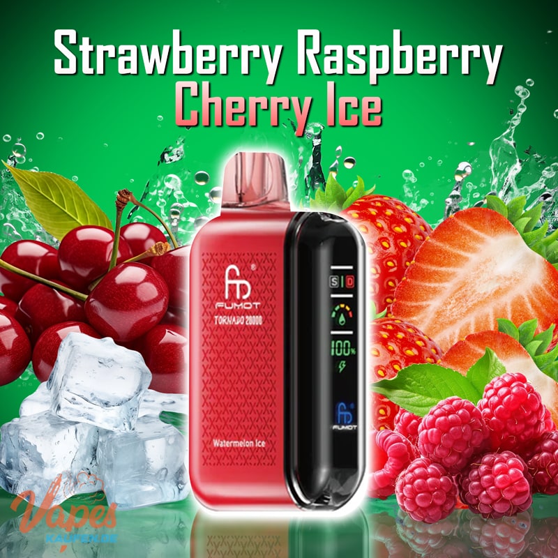randm tornado 20000 strawberry raspberry cherry ice