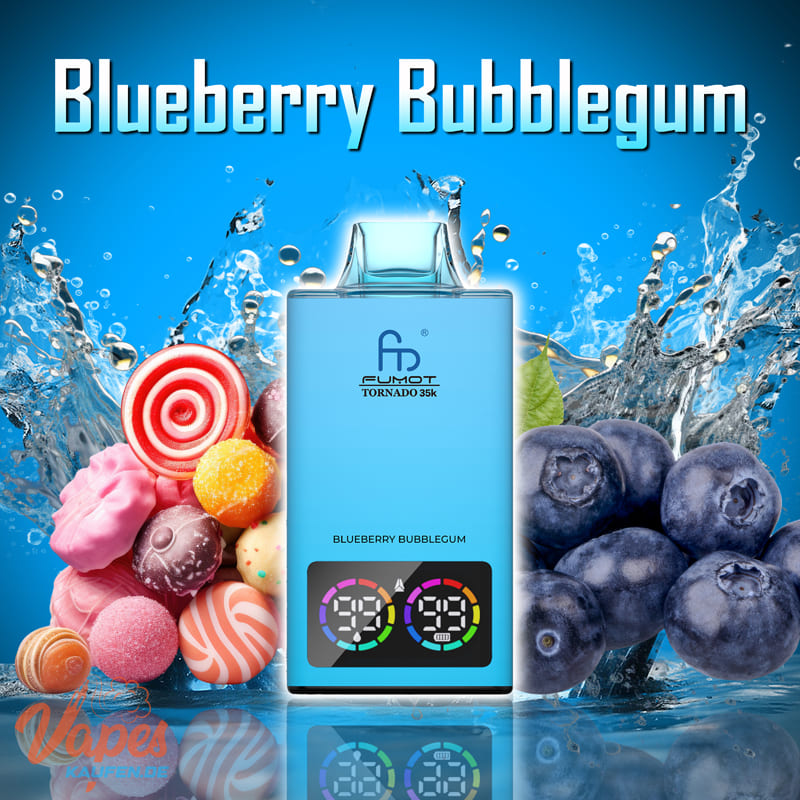 Randm Tornado 35000 blueberry bubblegum