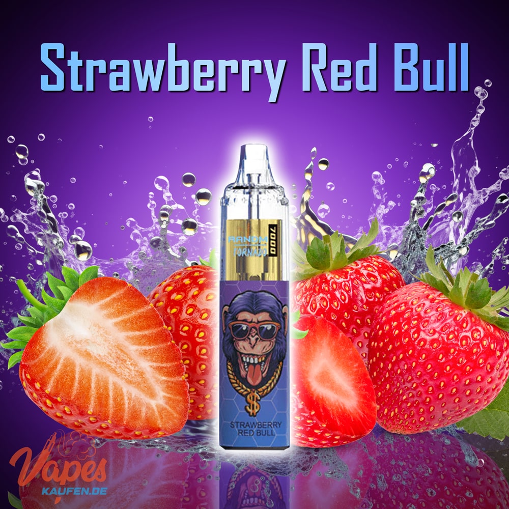STRAWBERRY RED BULL 7000