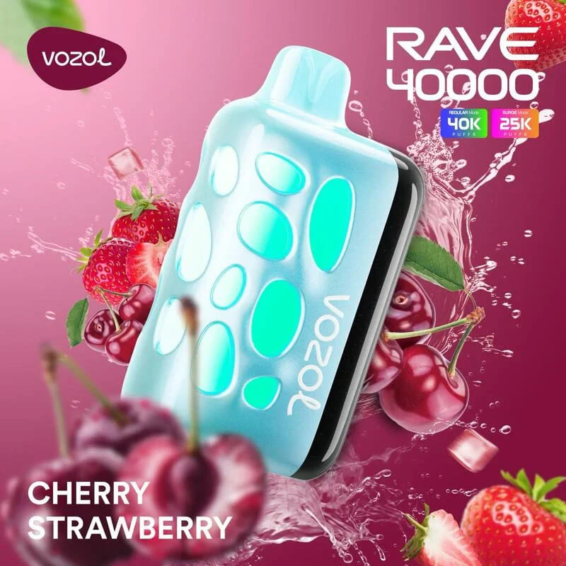 Vozol Rave 40.000 Cherry Strawberry