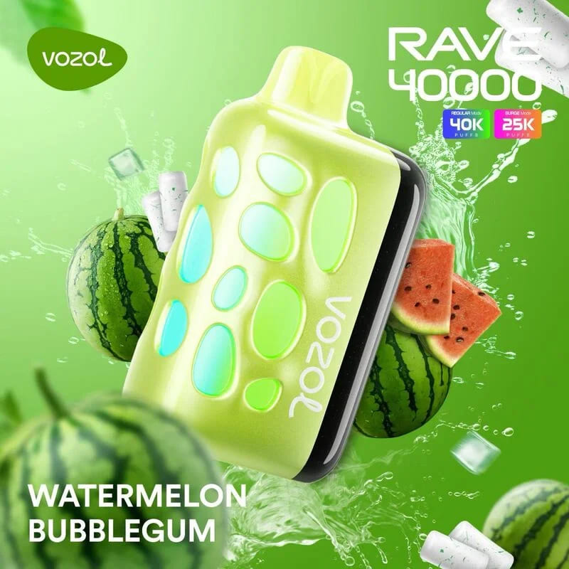 Vozol Rave 40.000 Watermelon Bubblegum