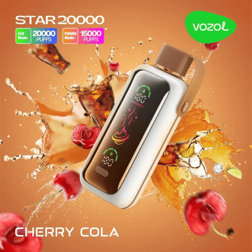 vozol star 20000 cherry cola