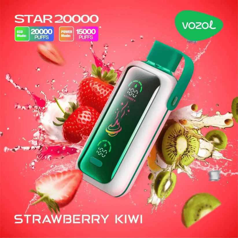 vozol star 20000 strawberry kiwi