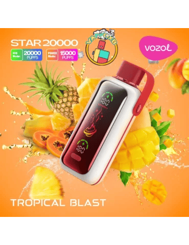 vozol star 20000 tropical blast