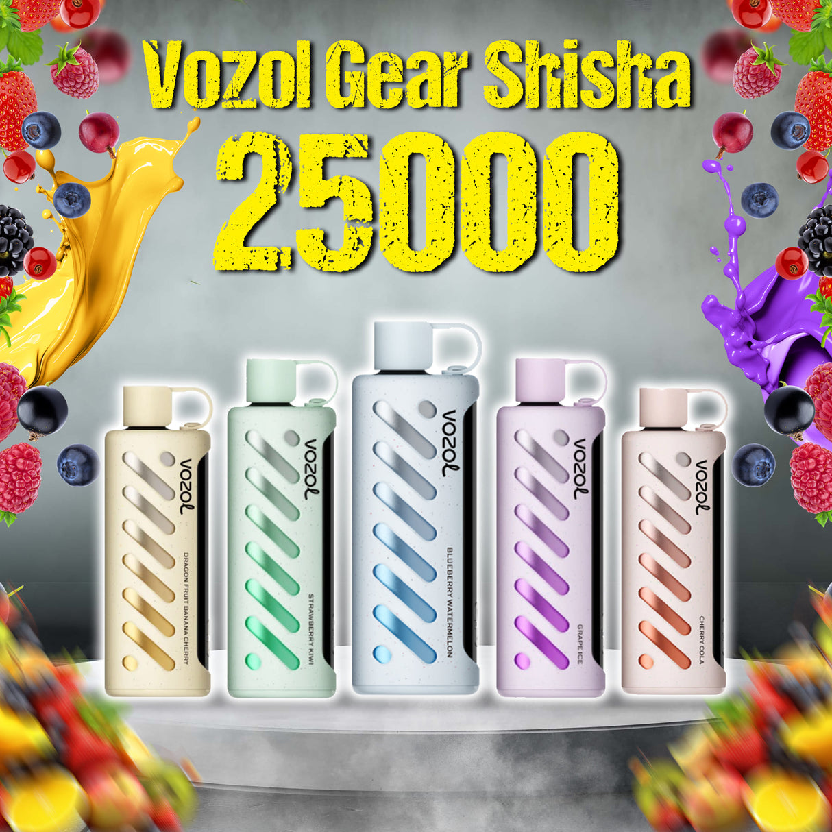 Vozol Vape 25k Shisha Gear