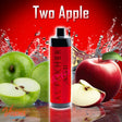 al fakher 8000 vape two apple doppel-apfel