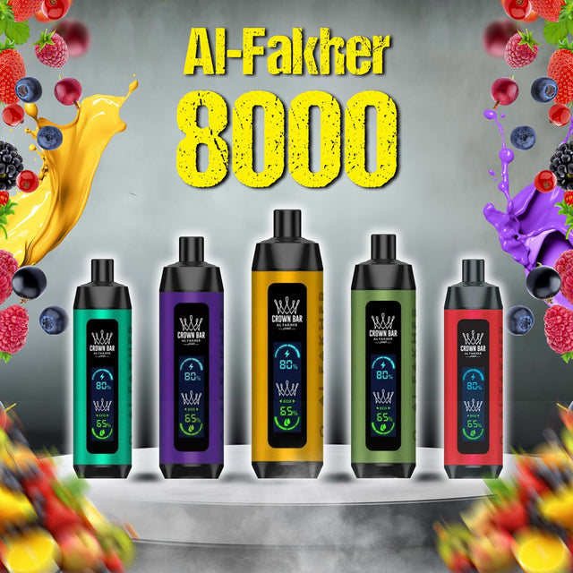 Al-Fakher Crown Bar 8000