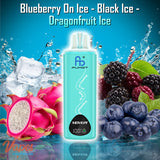 Fumot Eco 3in1 24k Blueberry On Ice - Black Ice - Dragonfruit Ice
