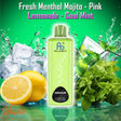 Fumot Eco 3in1 24k Fresh Menthol Mojito - Pink Lemonade - Cool Mint