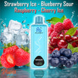 Fumot Eco 3in1 24k Strawbery Ice - Blueberry Sour Raspberry - Cherry Ice