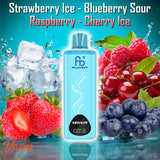 Fumot Eco 3in1 24k Strawbery Ice - Blueberry Sour Raspberry - Cherry Ice