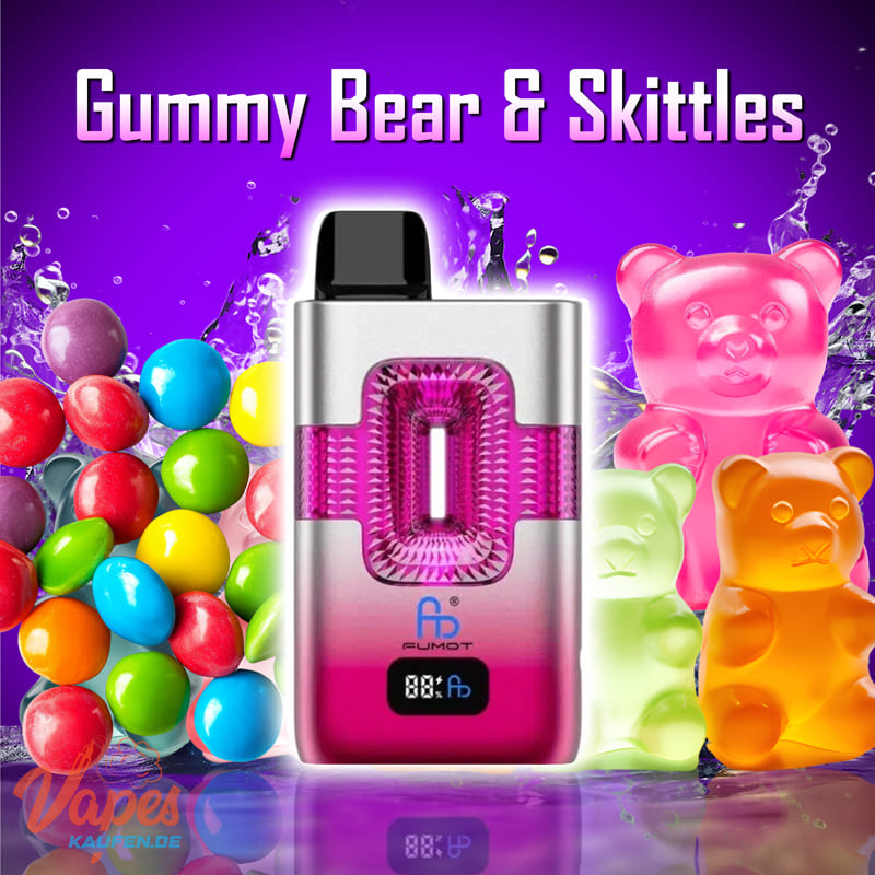 Fumot Randm 2in1 50k Gummy Bear & Skittles