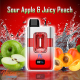 Fumot Randm 2in1 50k Sour Apple & Juicy Peach