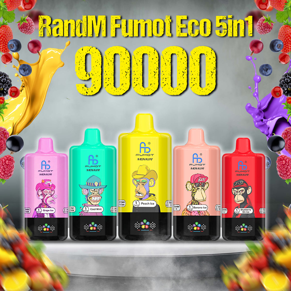 Fumot RandM Eco 5 in 1 90.000